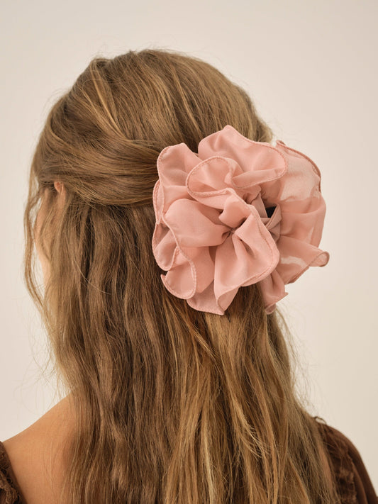 Rosette Hair Clip Dusty Rose - For Love & Lemons