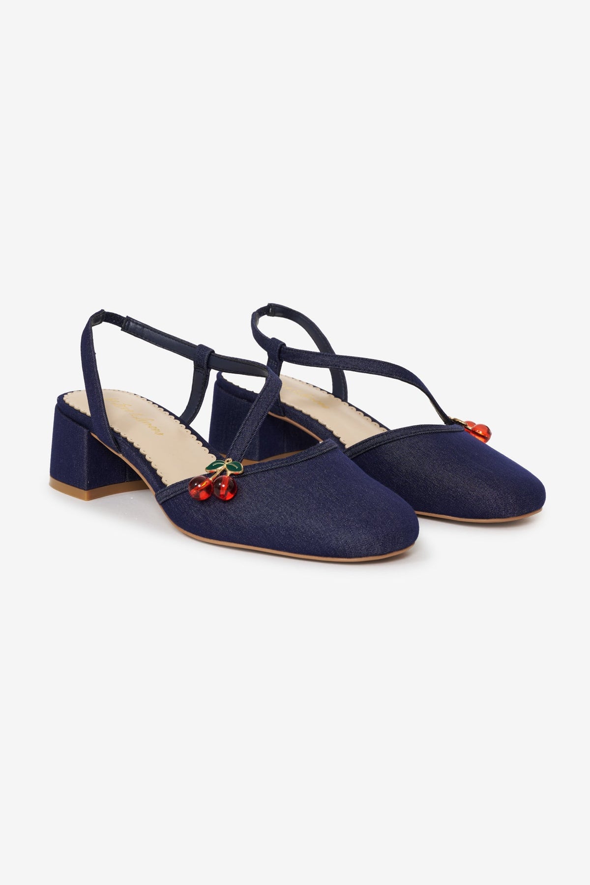 Charis Block Heel Denim - For Love & Lemons