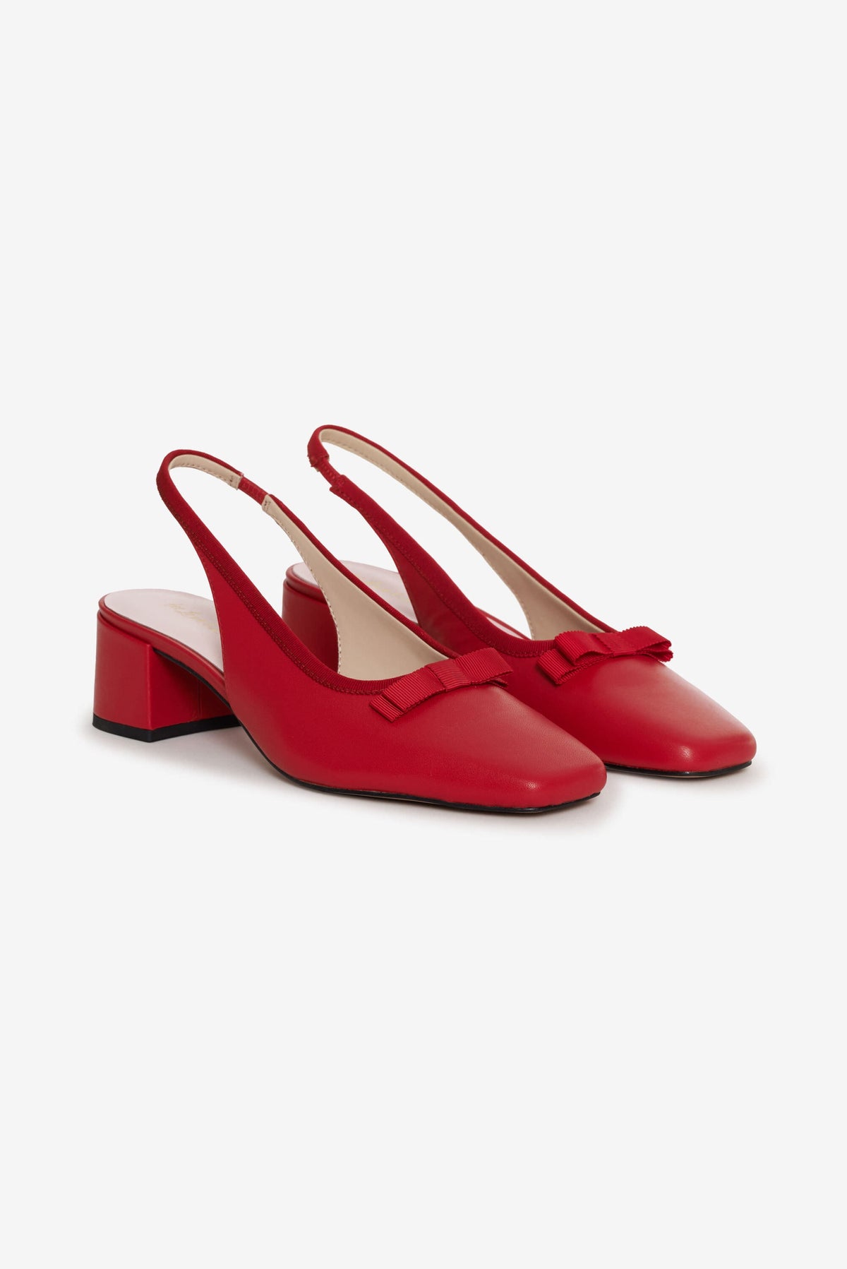 Josie Mule Heel Red - For Love & Lemons