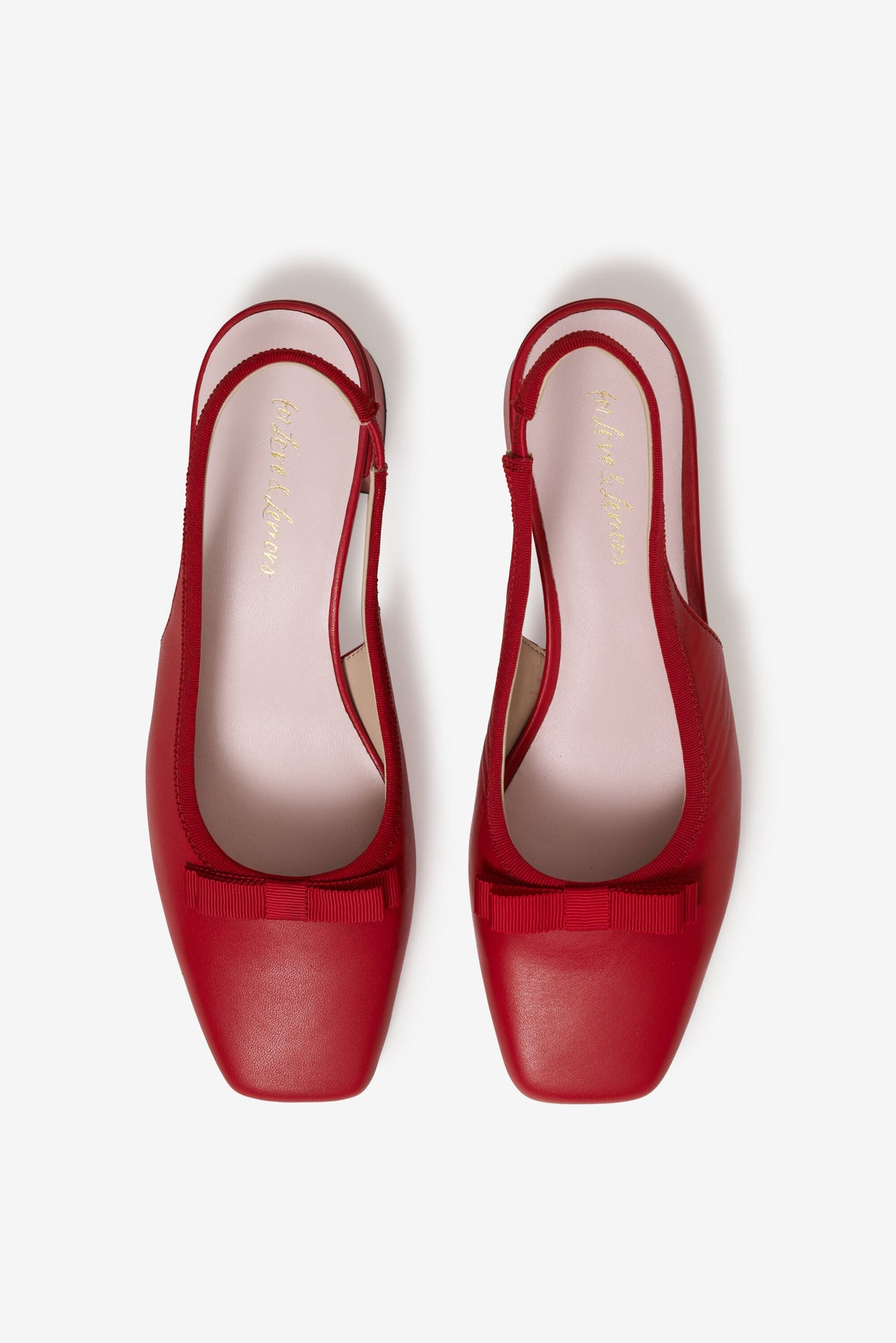 Josie Mule Heel Red - For Love & Lemons
