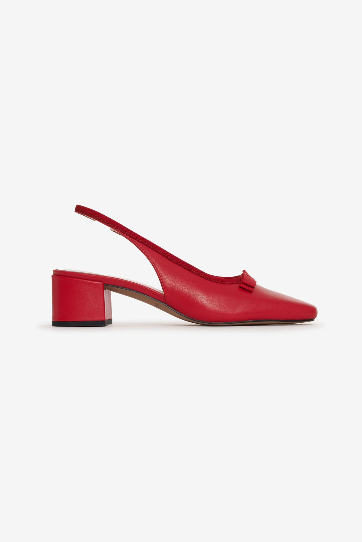 Josie Mule Heel Red - For Love & Lemons