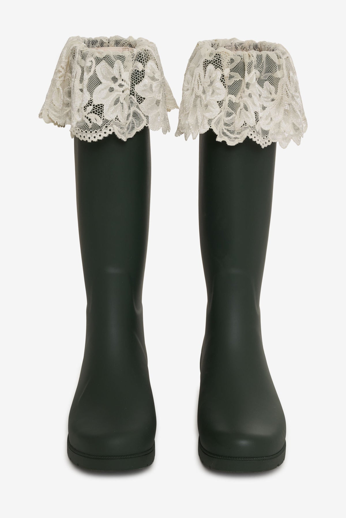 Brigitta Rain Boot Evergreen - For Love & Lemons