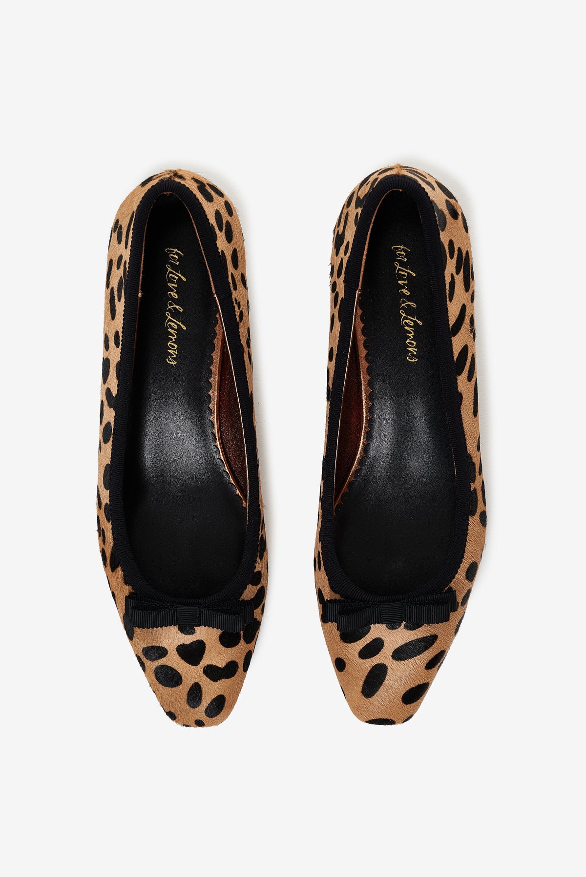 Lucia Ballet Pump Brown - For Love & Lemons