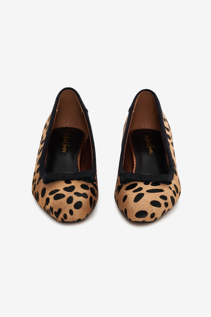 Lucia Ballet Pump Brown - For Love & Lemons