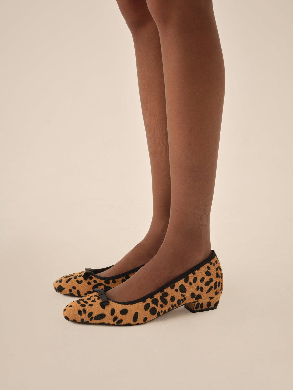 Lucia Ballet Pump Brown - For Love & Lemons
