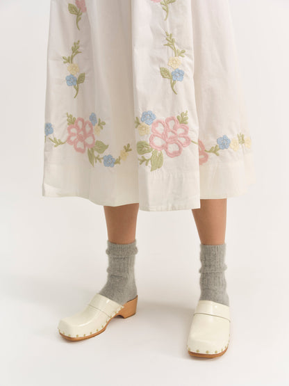 Adahlia Clog Cream - For Love & Lemons