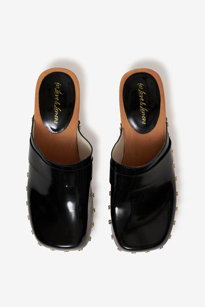 Adahlia Clog Black - For Love & Lemons
