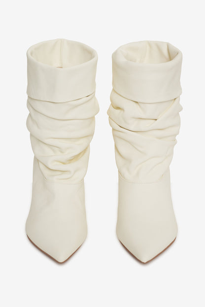 Verbana Slouch Boot Cream - For Love & Lemons