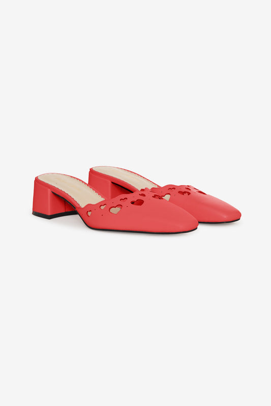 Juliette Ballet Mule Red - For Love & Lemons