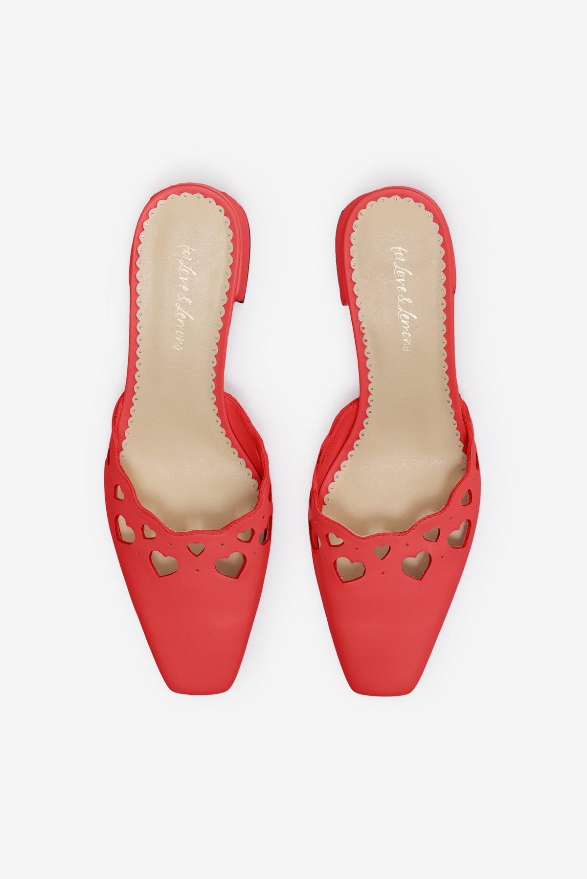 Juliette Ballet Mule Red - For Love & Lemons