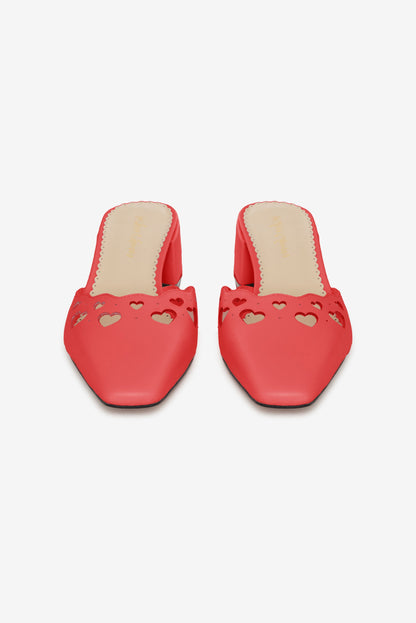 Juliette Ballet Mule Red - For Love & Lemons