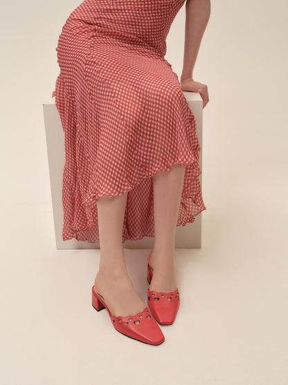 Juliette Ballet Mule Red - For Love & Lemons