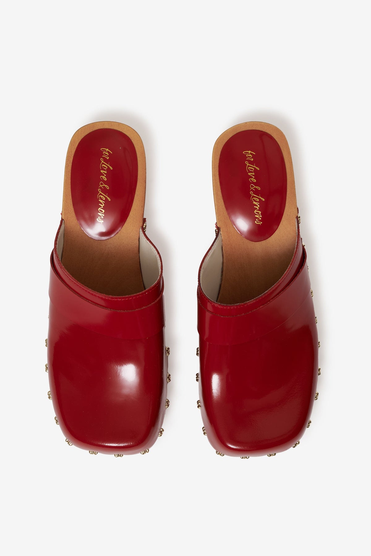 Adahlia Clog Red - For Love & Lemons