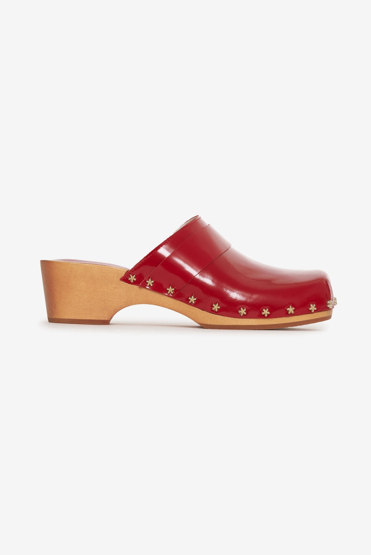 Adahlia Clog Red - For Love & Lemons