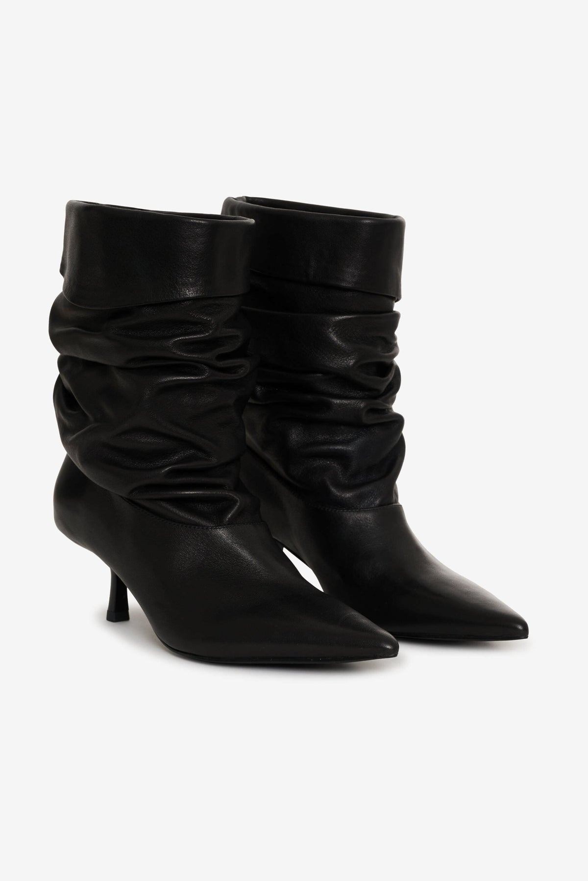 Verbana Slouch Boot Black - For Love & Lemons
