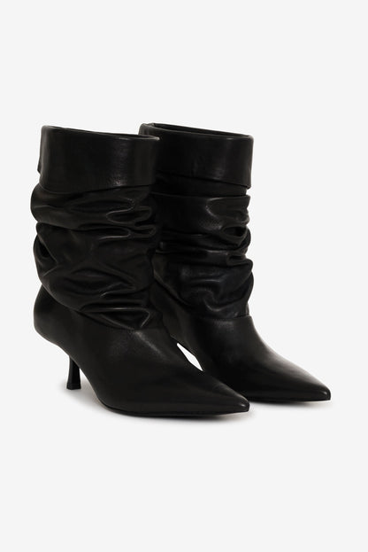 Verbana Slouch Boot Black - For Love & Lemons