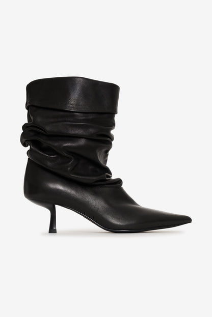 Verbana Slouch Boot Black - For Love & Lemons
