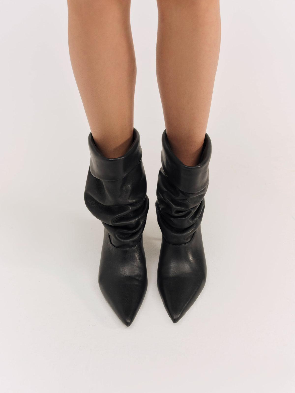 Verbana Slouch Boot Black - For Love & Lemons