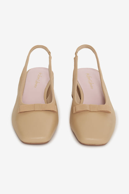 Josie Mule Heel Nude - For Love & Lemons