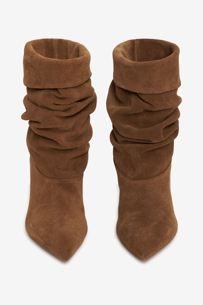 Verbana Slouch Boot Brown - For Love & Lemons