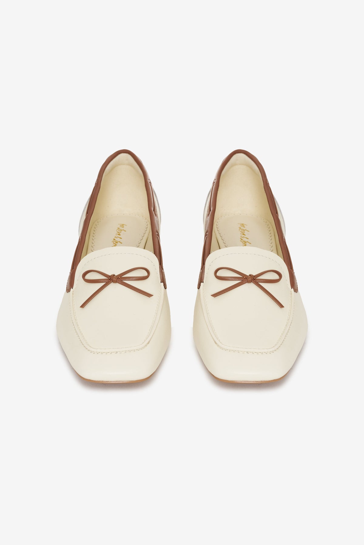 Sutton Heeled Boat Shoe Cream - For Love & Lemons