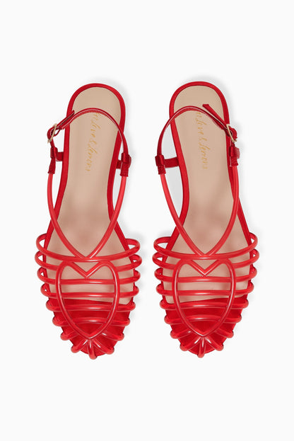 Penny Flat Red - For Love & Lemons