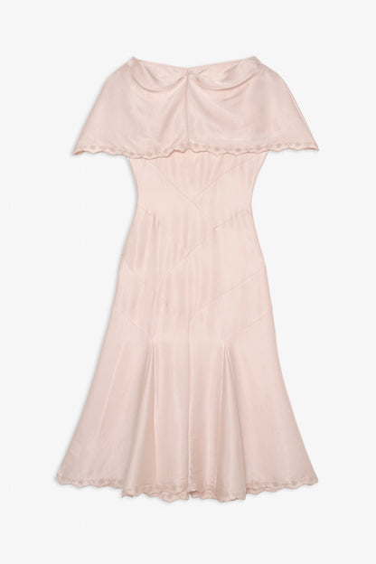 Luna Midi Dress Pale Pink - For Love & Lemons