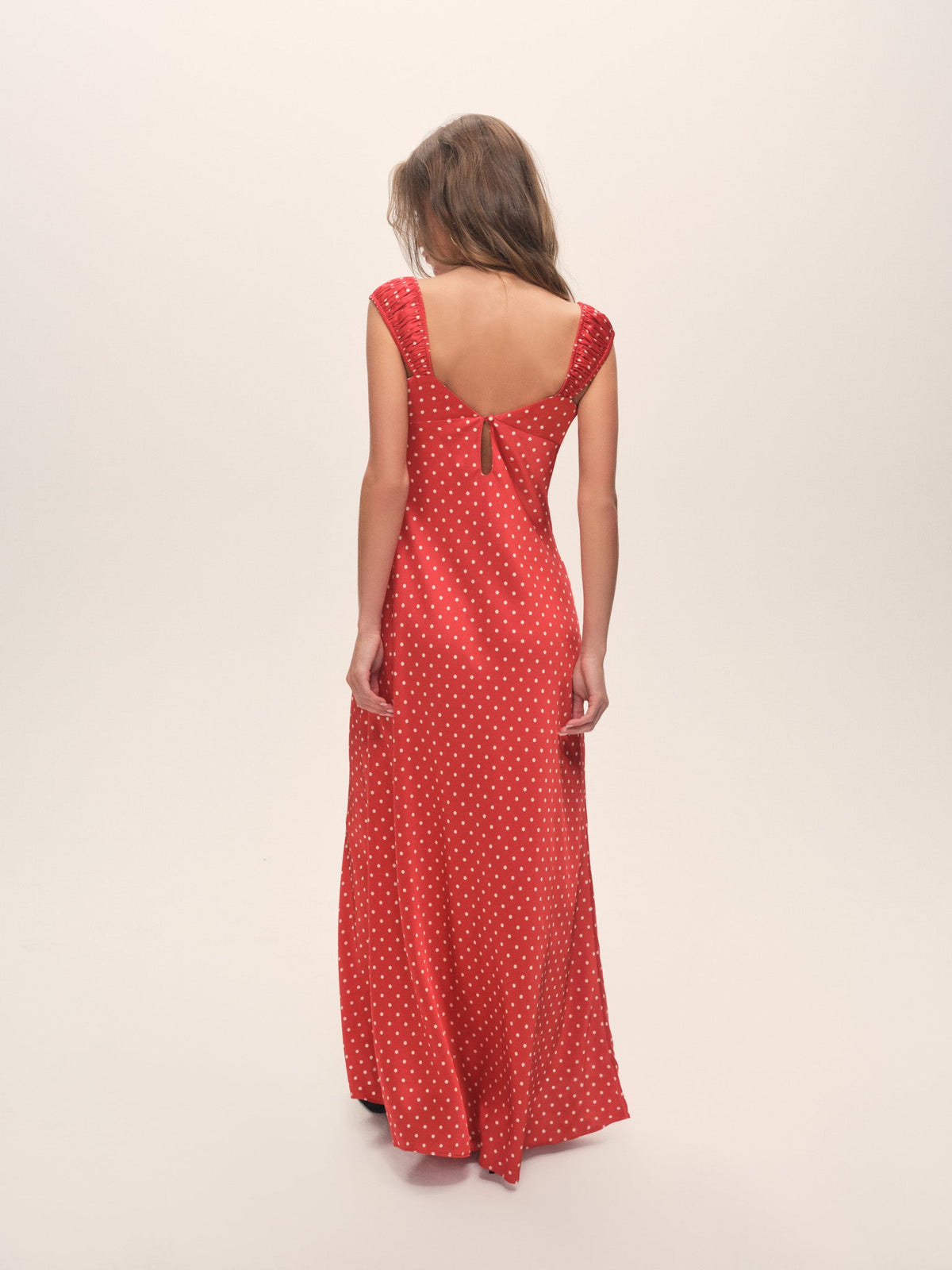Emmaline Maxi Dress Red - For Love & Lemons