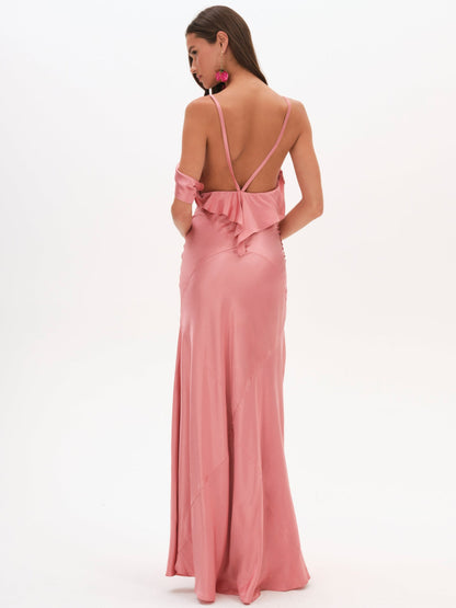 Jewel Maxi Dress Mauve - For Love & Lemons
