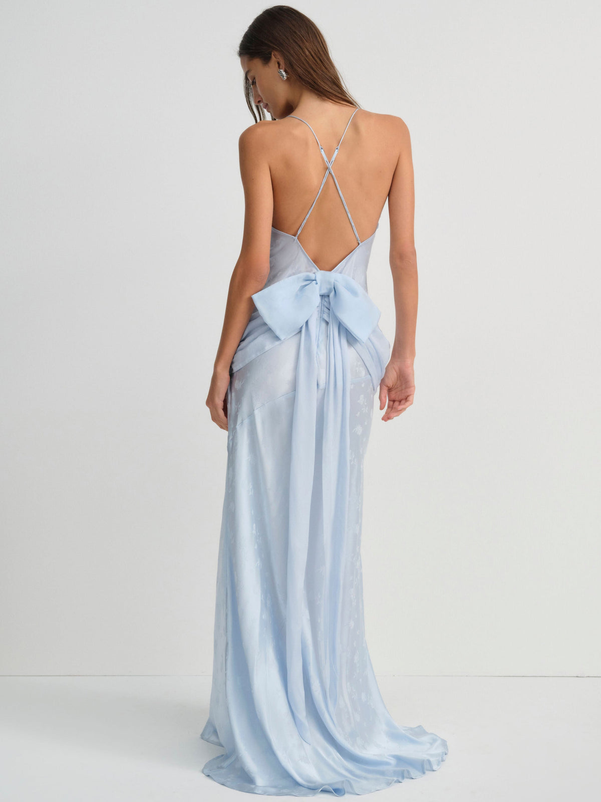 Daisy Gown Baby Blue - For Love & Lemons