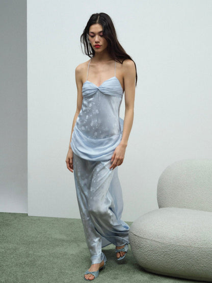 Daisy Gown Baby Blue - For Love & Lemons