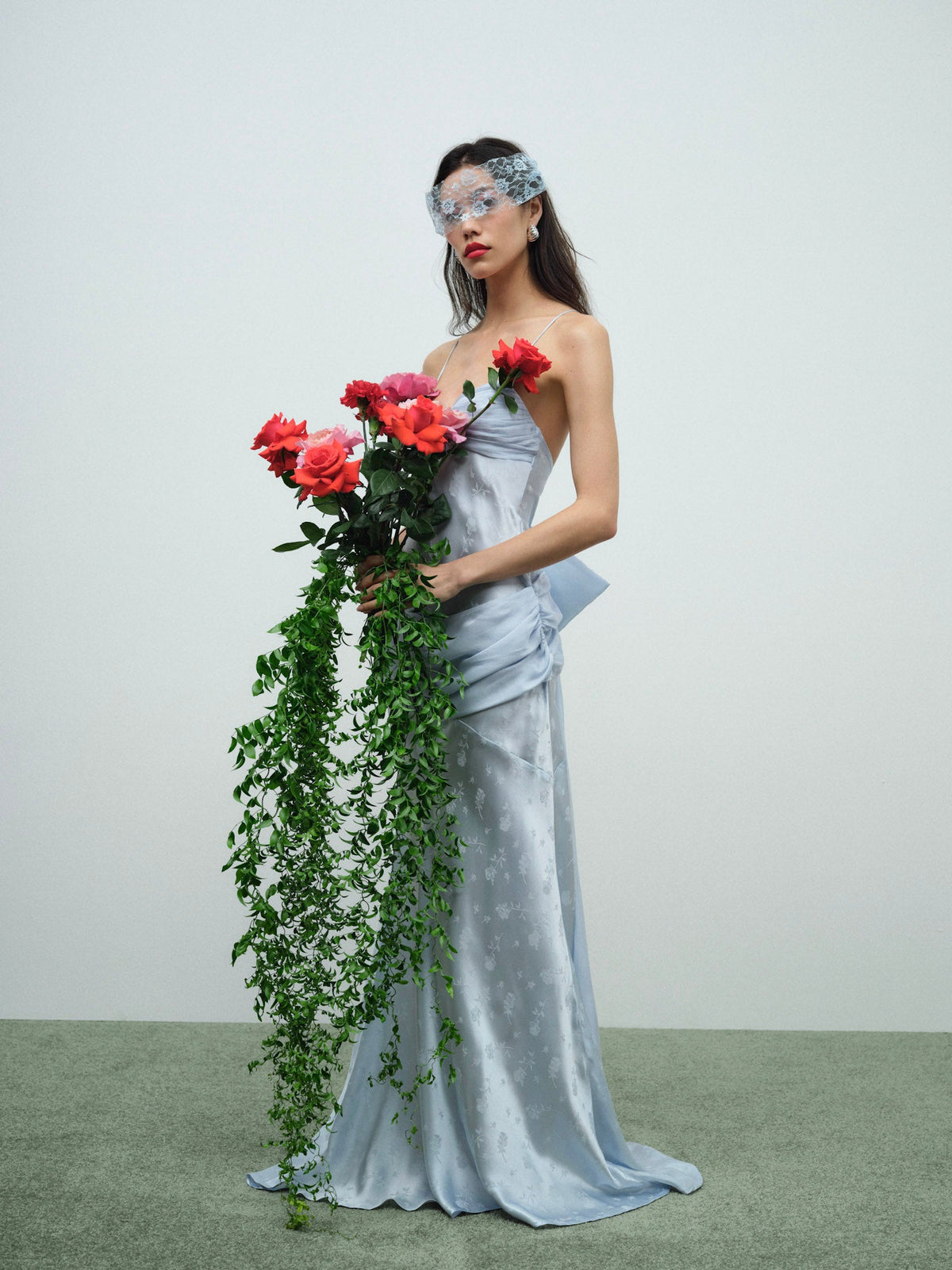 Daisy Gown Baby Blue - For Love & Lemons