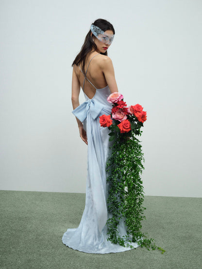 Daisy Gown Baby Blue - For Love & Lemons