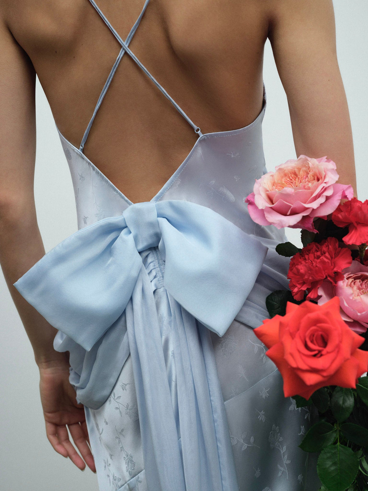 Daisy Gown Baby Blue - For Love & Lemons