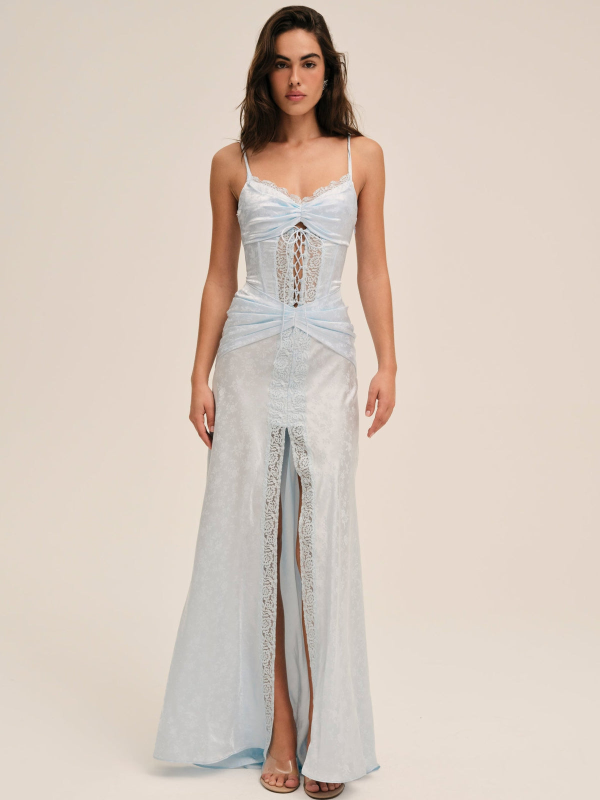 Ophelia Gown Blue - For Love & Lemons