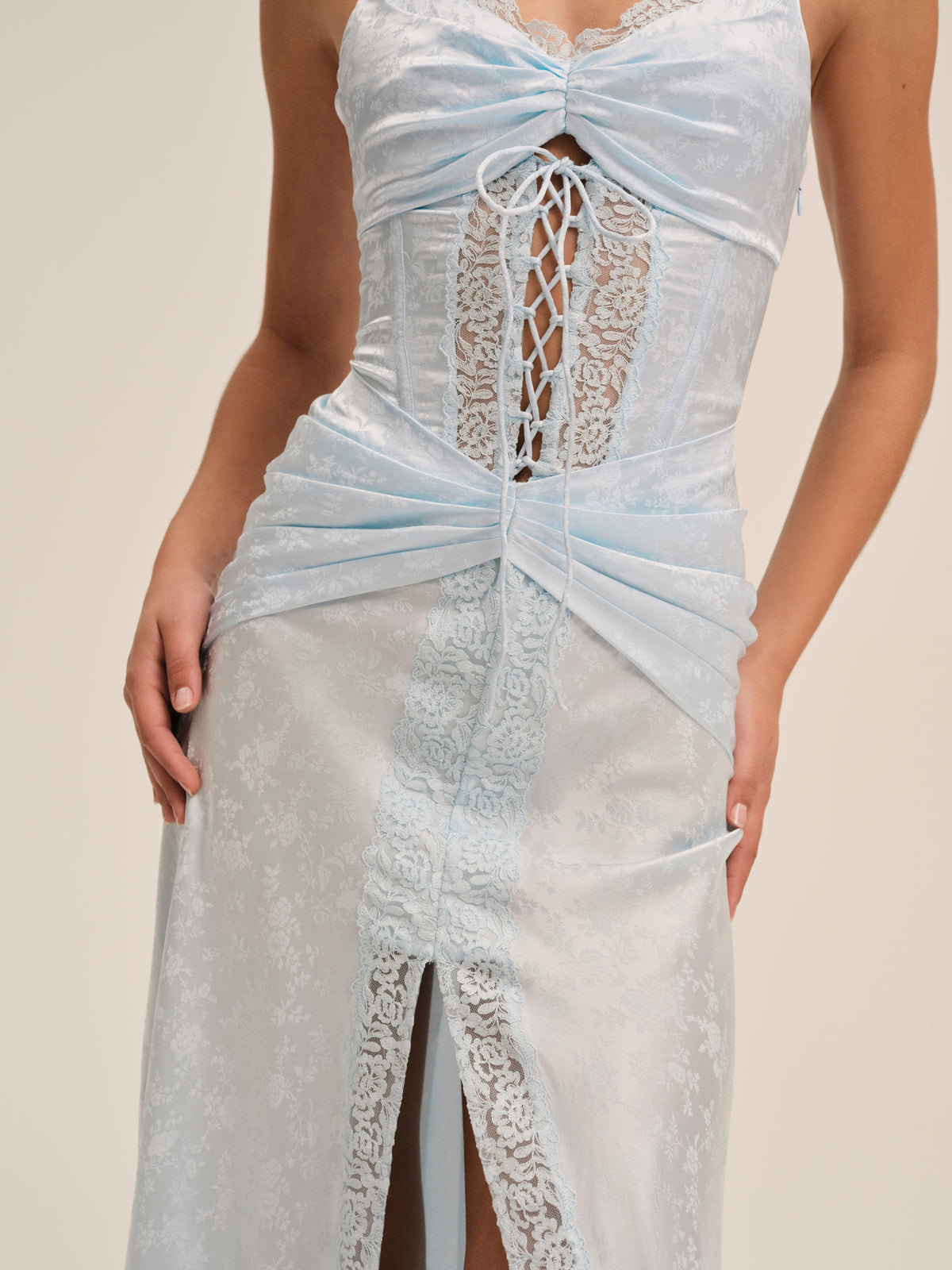 Ophelia Gown Blue - For Love & Lemons