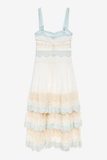 Tessa Midi Dress White - For Love & Lemons