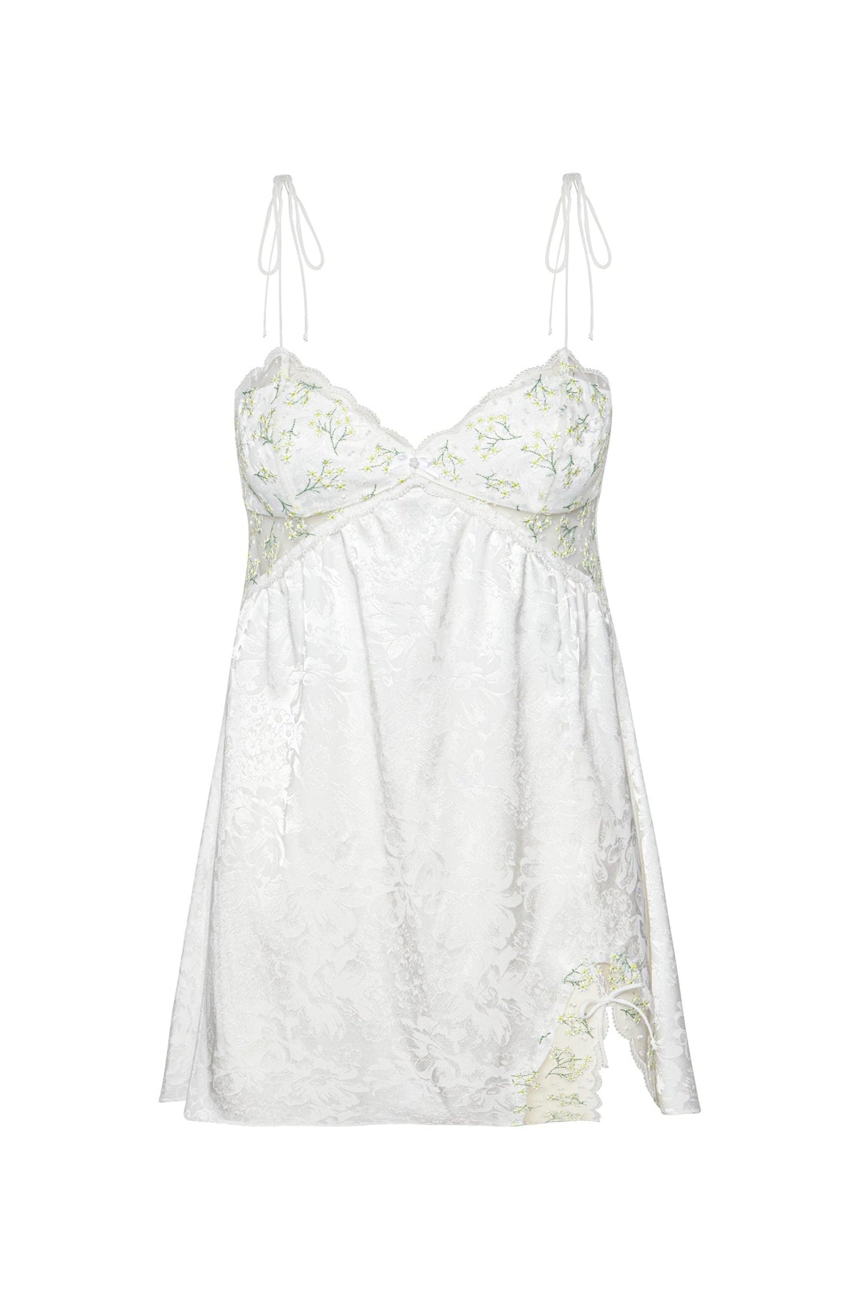 Baby's Breath Slip Dress Ivory - For Love & Lemons