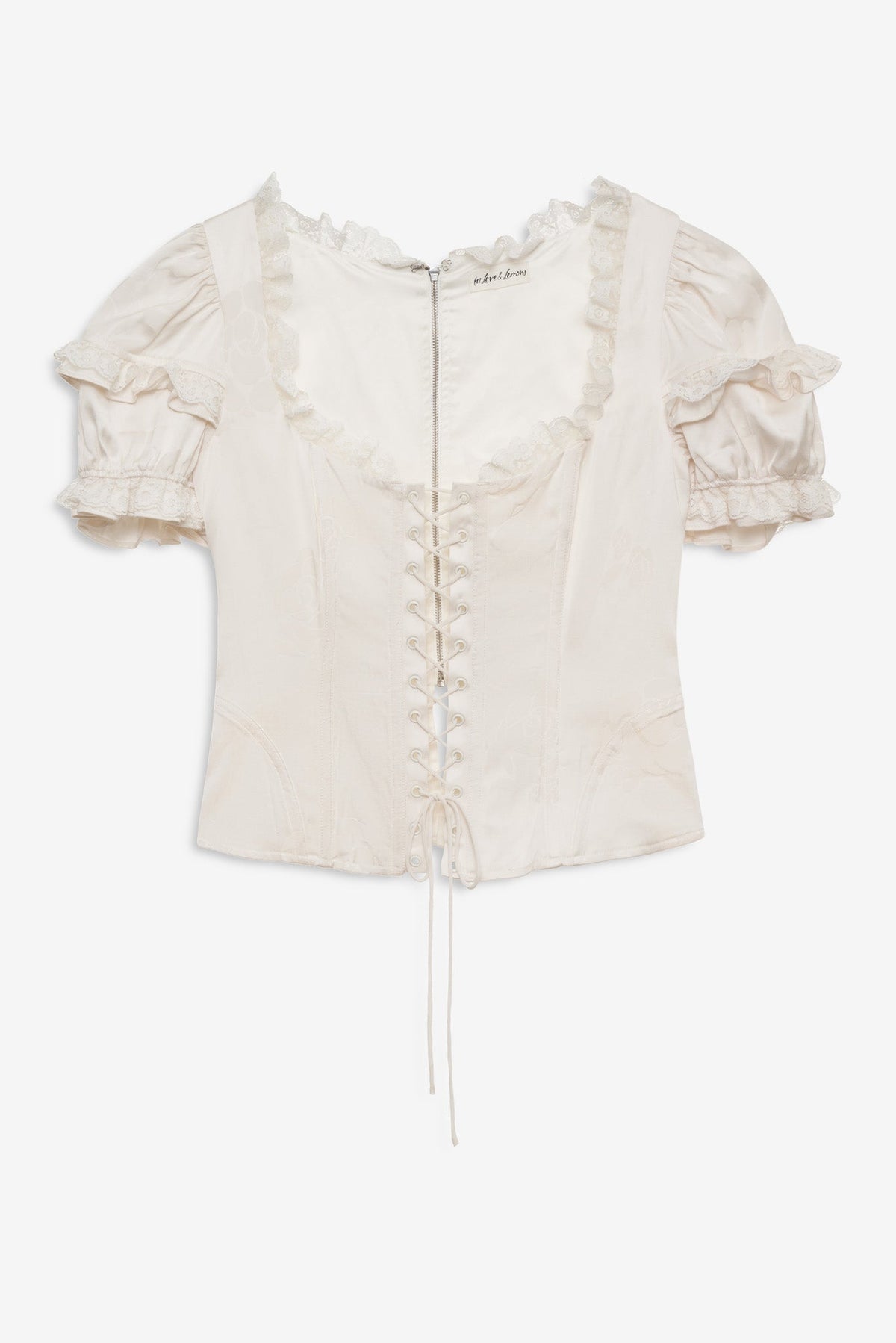 Isadora Top Cream - For Love & Lemons