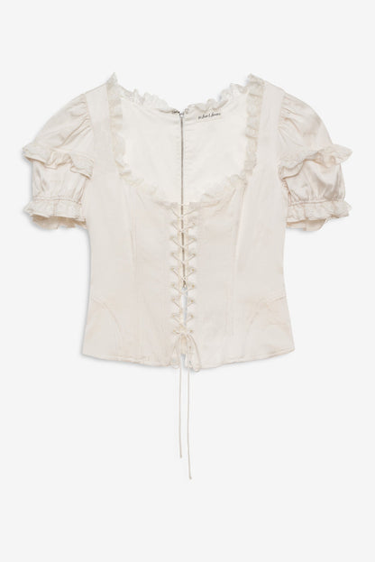 Isadora Top Cream - For Love & Lemons