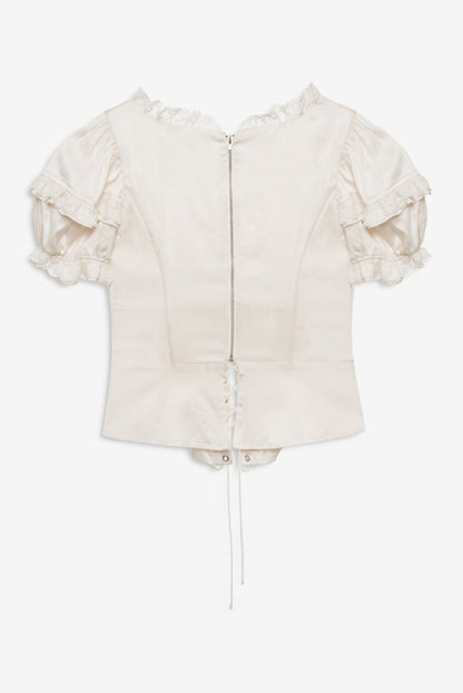 Isadora Top Cream - For Love & Lemons