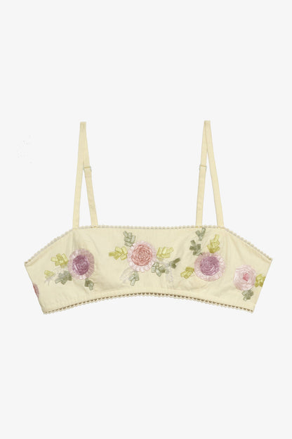 Amari Top Baby Yellow - For Love & Lemons