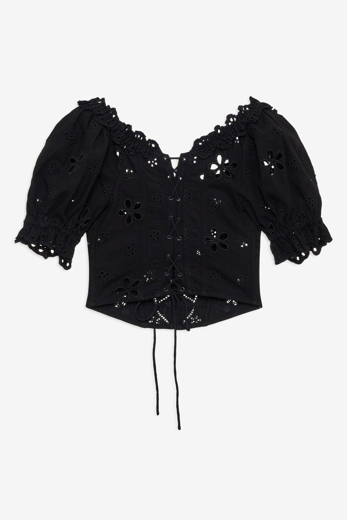 Yasmin Top Black - For Love & Lemons