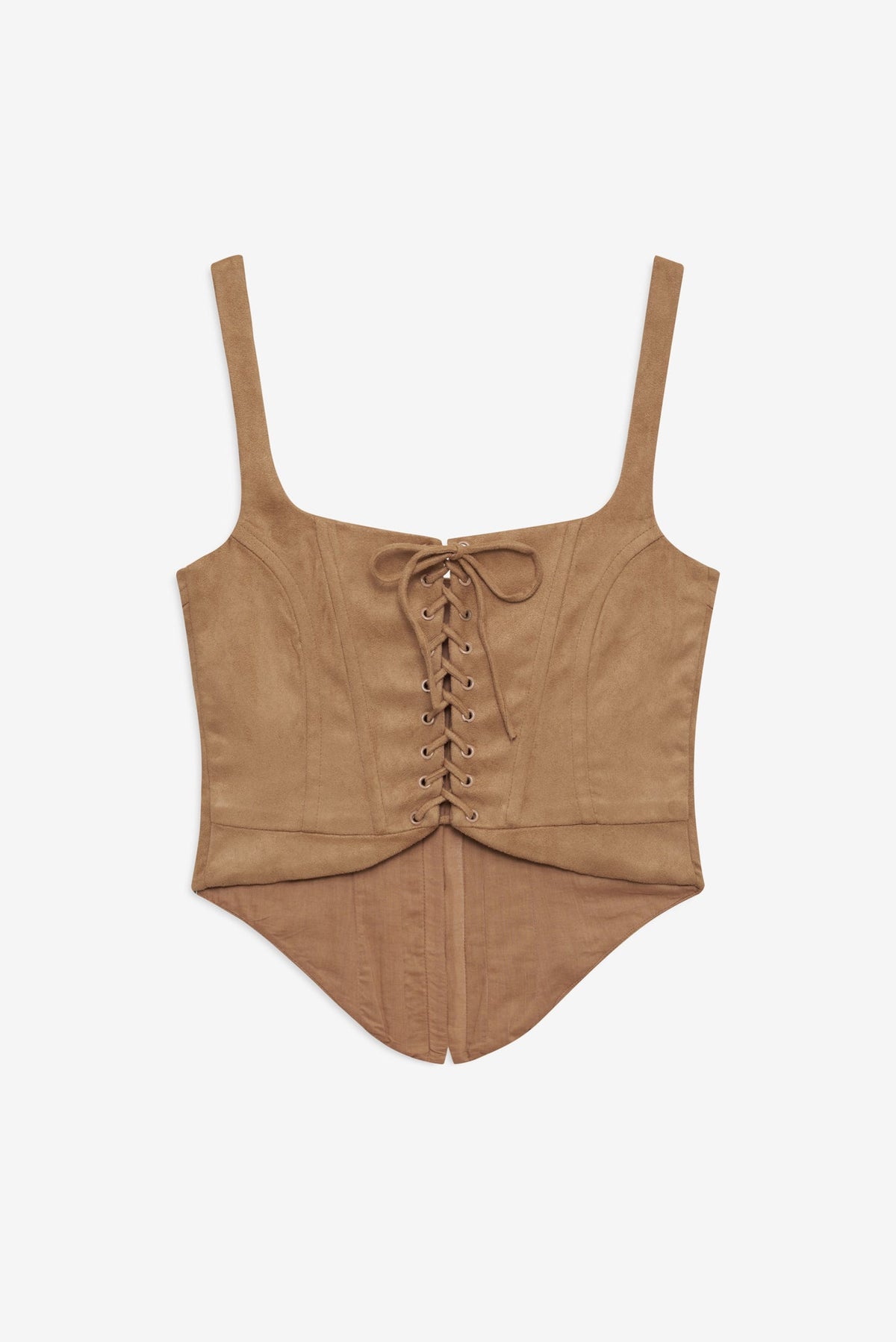 Rose Beaded Bustier Brown - For Love & Lemons
