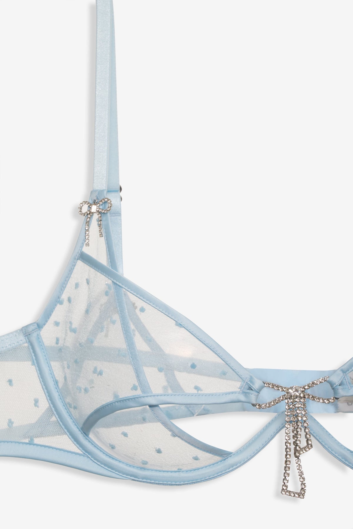 Izzy Underwire Bra Blue - For Love & Lemons