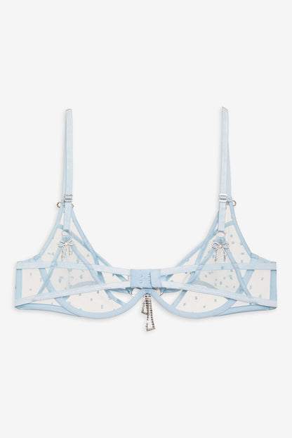 Izzy Underwire Bra Blue - For Love & Lemons