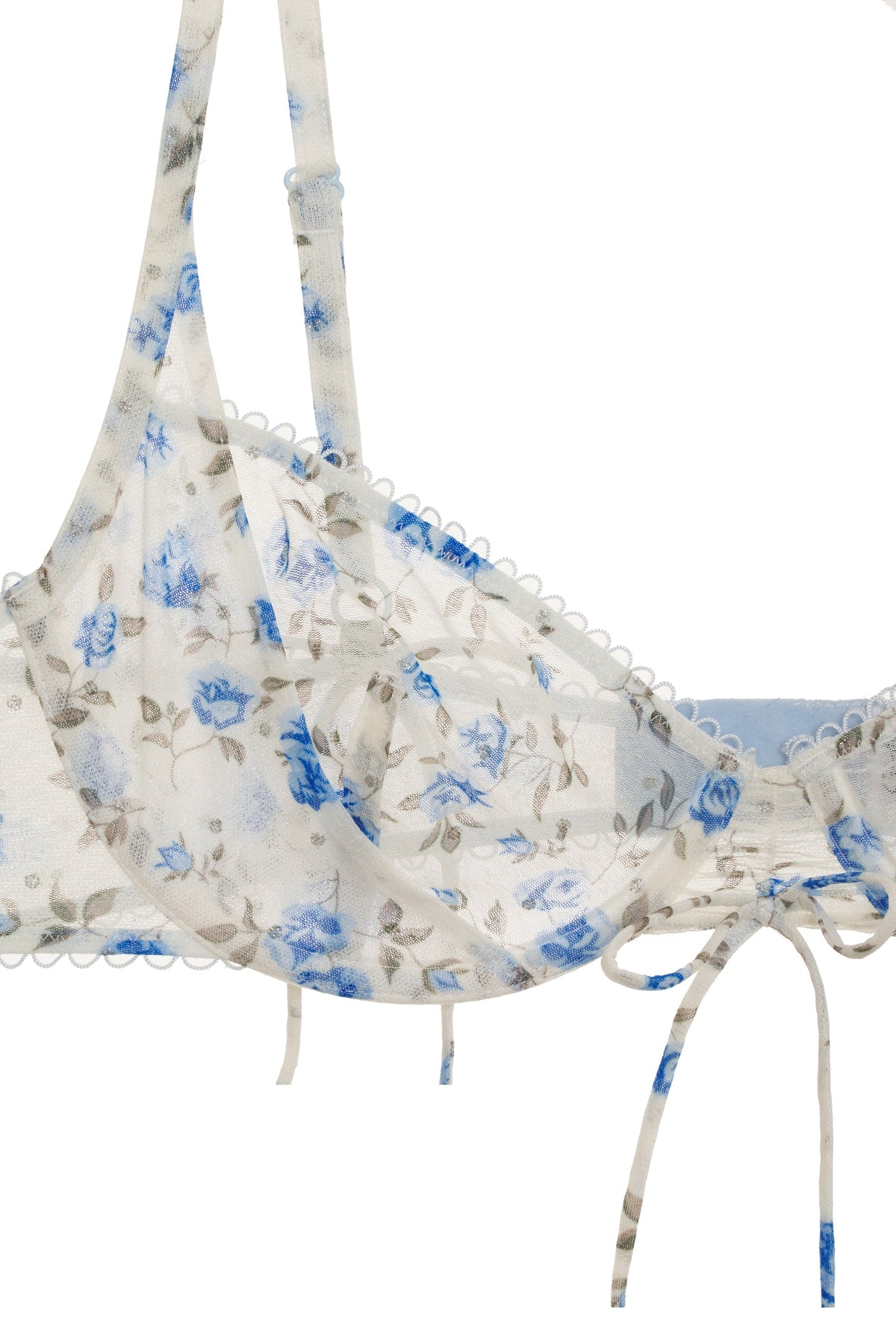 Lottie Underwire Bra White - For Love & Lemons