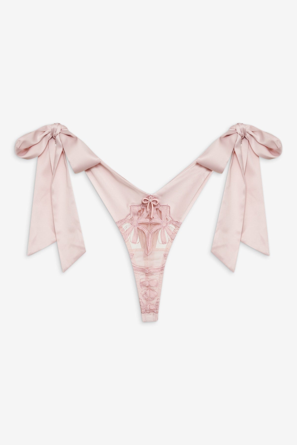 Hallie Thong Panty Pink - For Love & Lemons