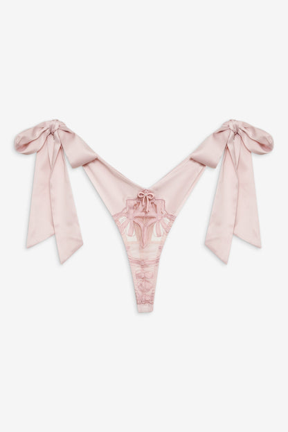 Hallie Thong Panty Pink - For Love & Lemons