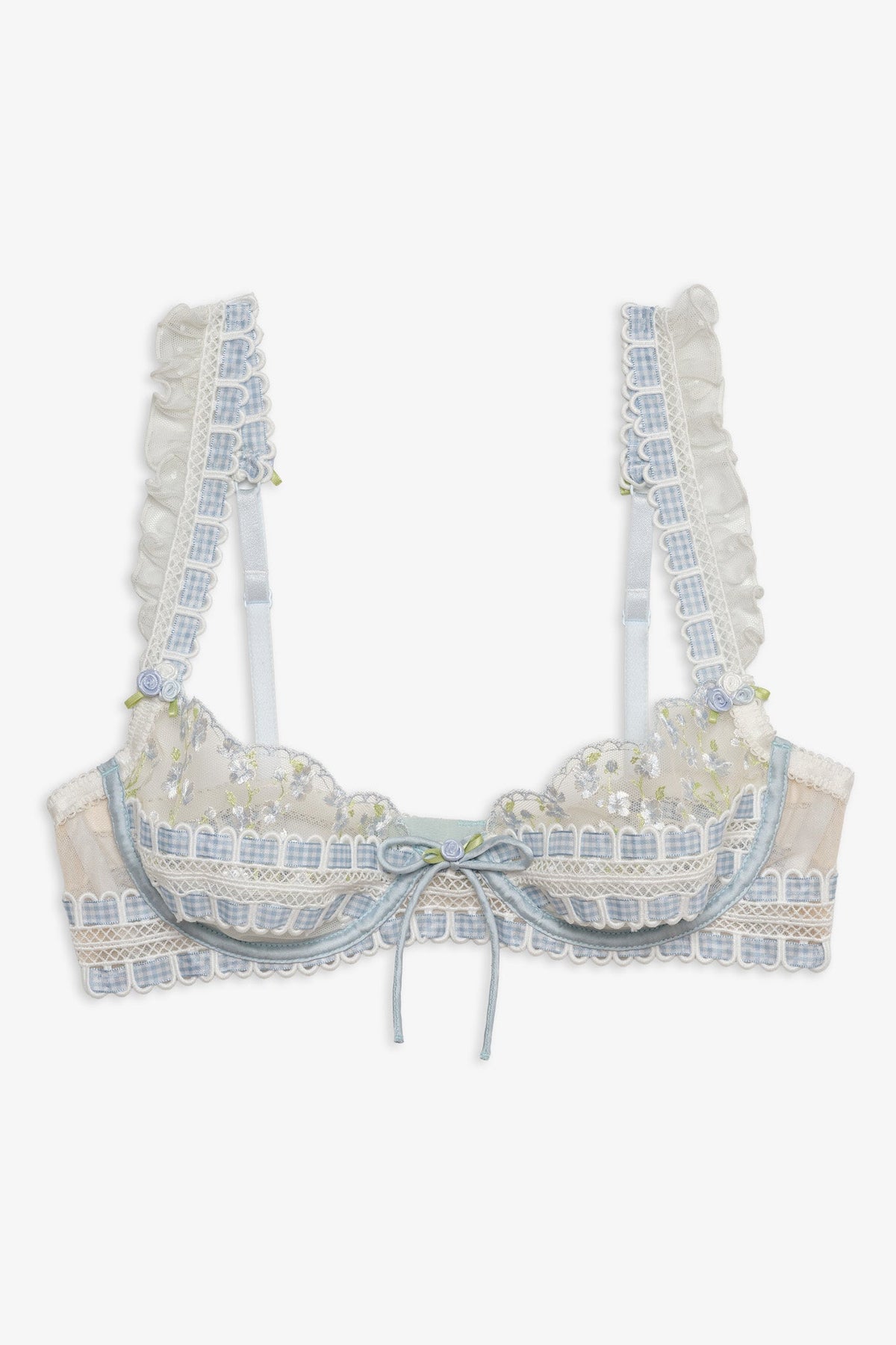 Pinkaboo Underwire Bra Baby Blue - For Love & Lemons